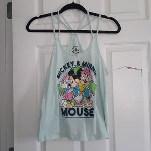 90s Disney Mickey and Minnie Mouse Tank Top